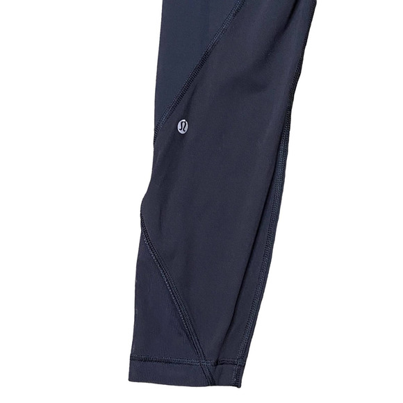 Lululemon Inspire Mesh Tight II Black 7/8 Leggings Size 6 - Picture 13 of 13